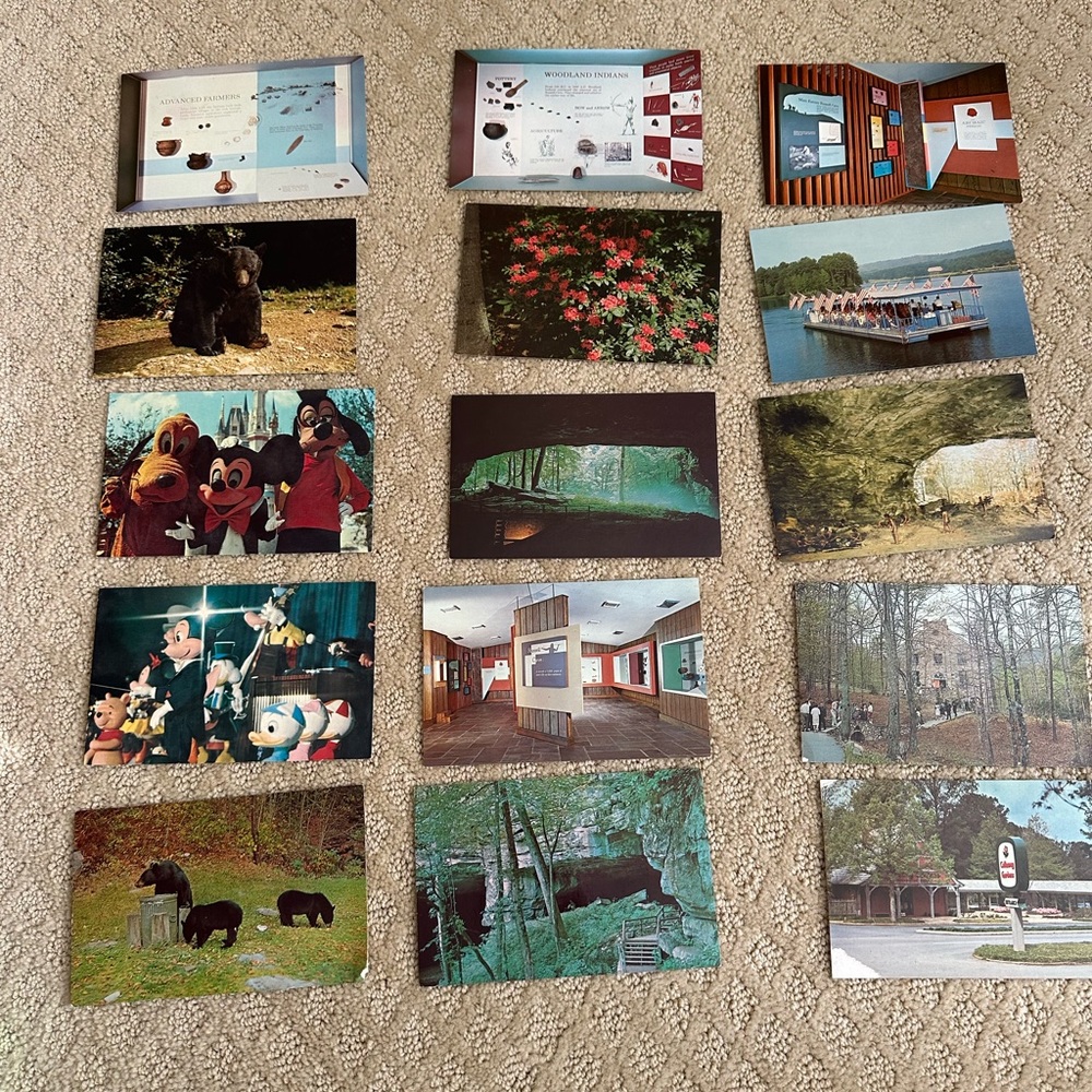 Vintage postcards 15 from various locations